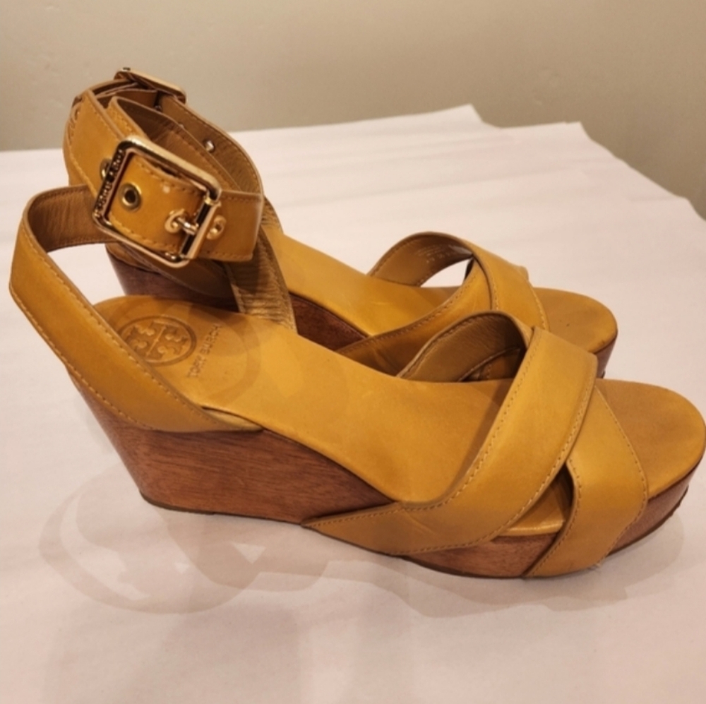 Tory Burch Wedge Sandals - Picture 6 of 6